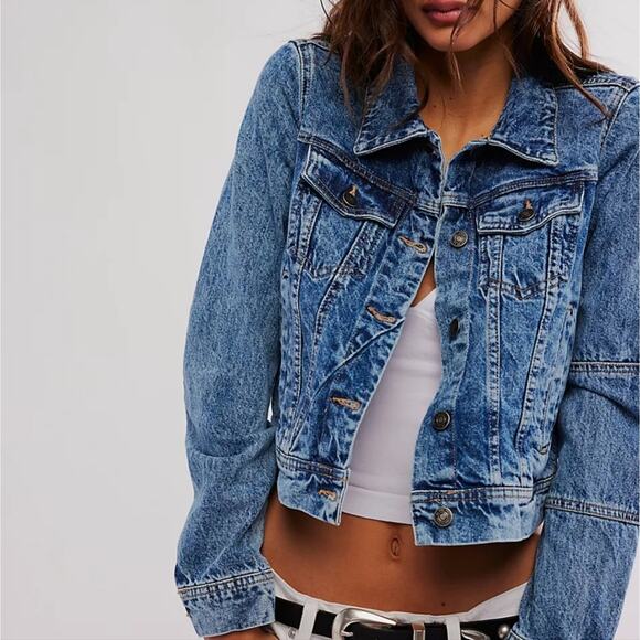 Free People Rumors Denim Jacket - Picture 5 of 7